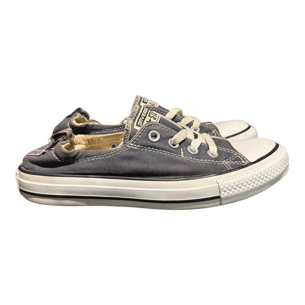Converse Shoes Women’s Size 8 Chuck Taylor All Star Shoreline Gray Lace Up - Picture 2 of 10